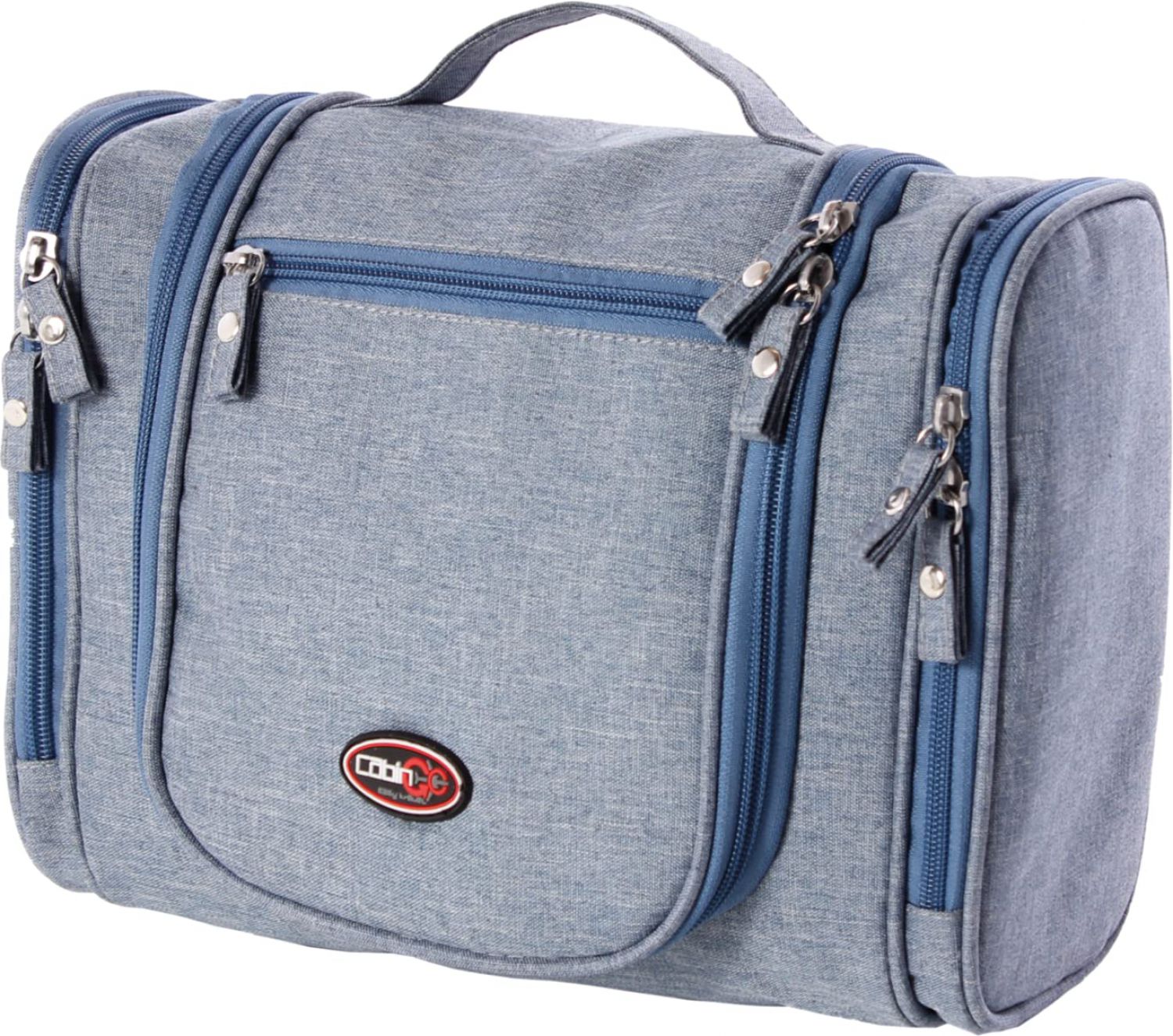 Borsa Toilette Melange Blue Jeans