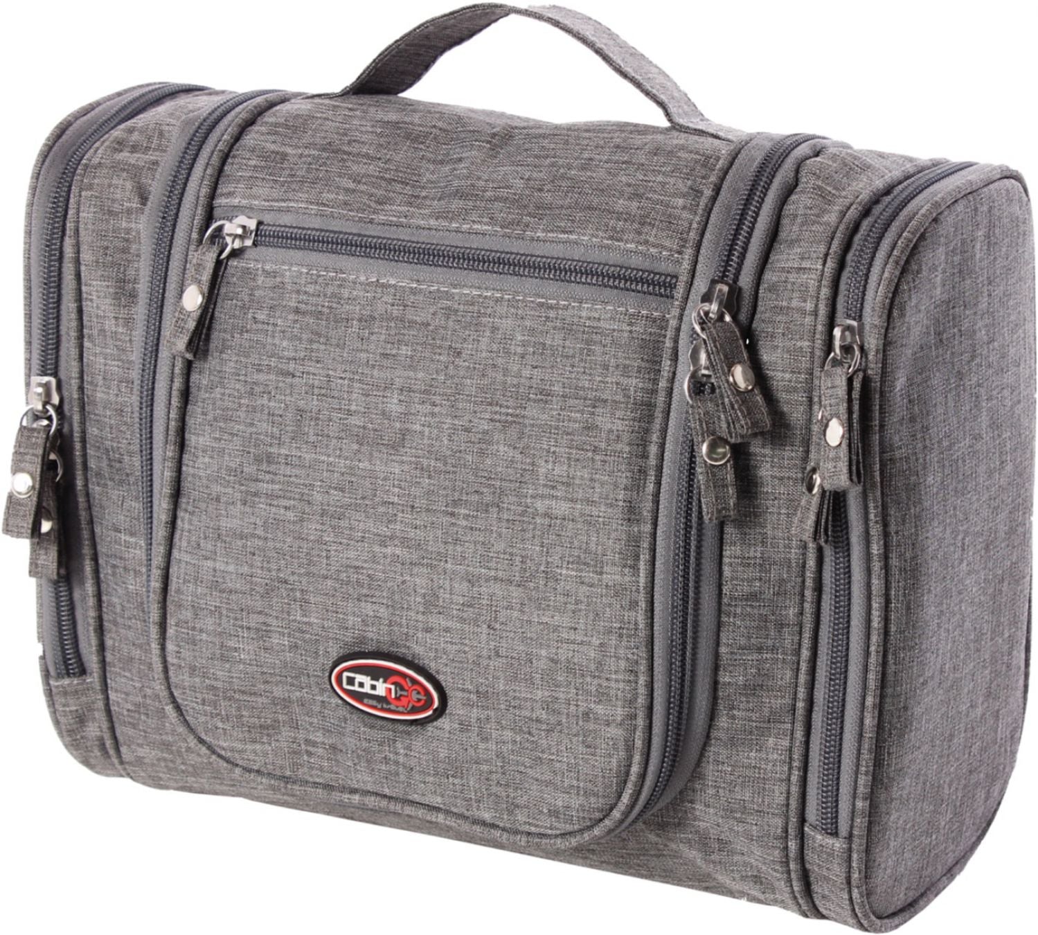 Borsa Toilette Melange Grigio