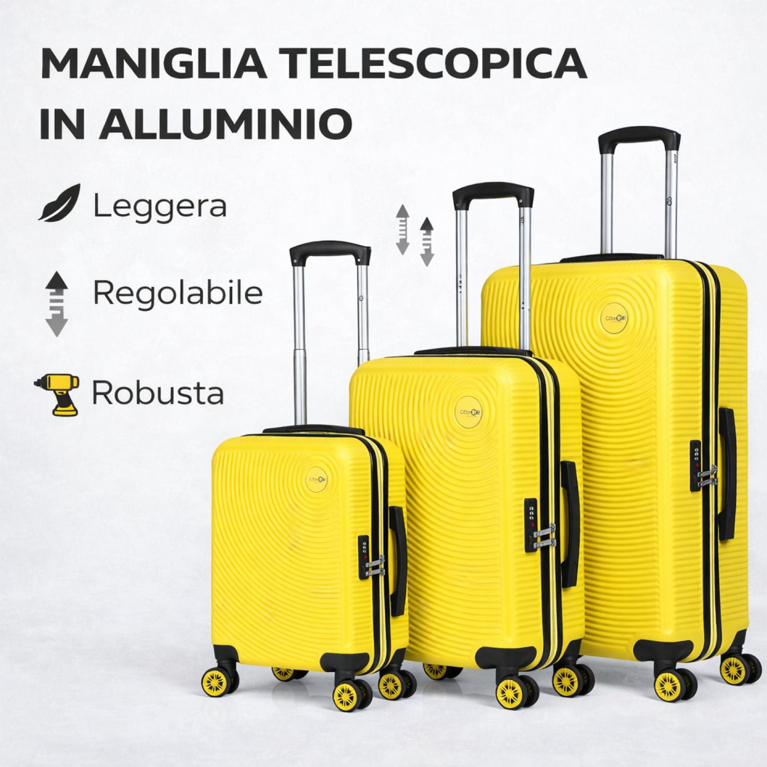 TROLLEY 5513 TRIS GIALLO