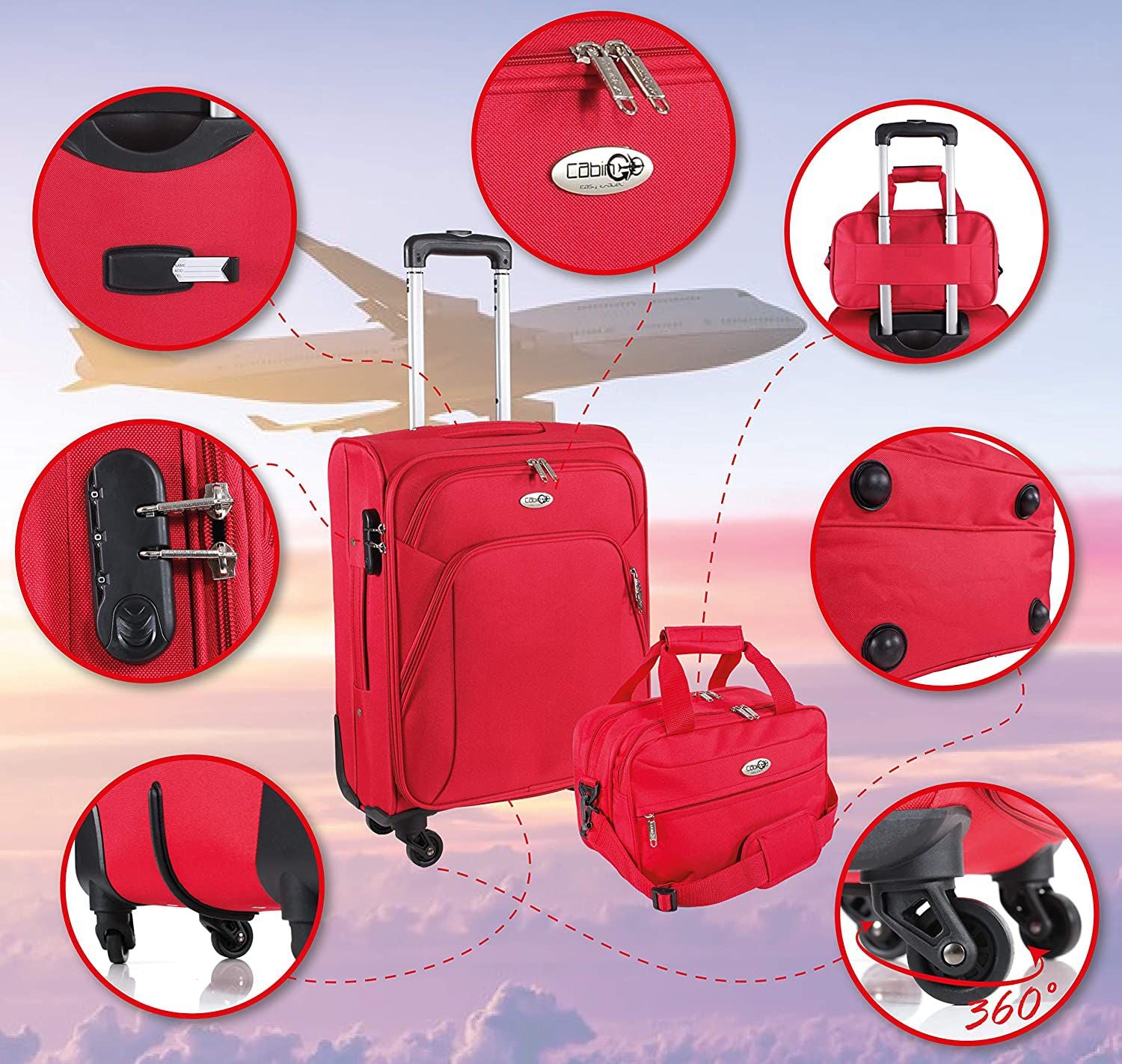 MX5550 TROLLEY ROSSO