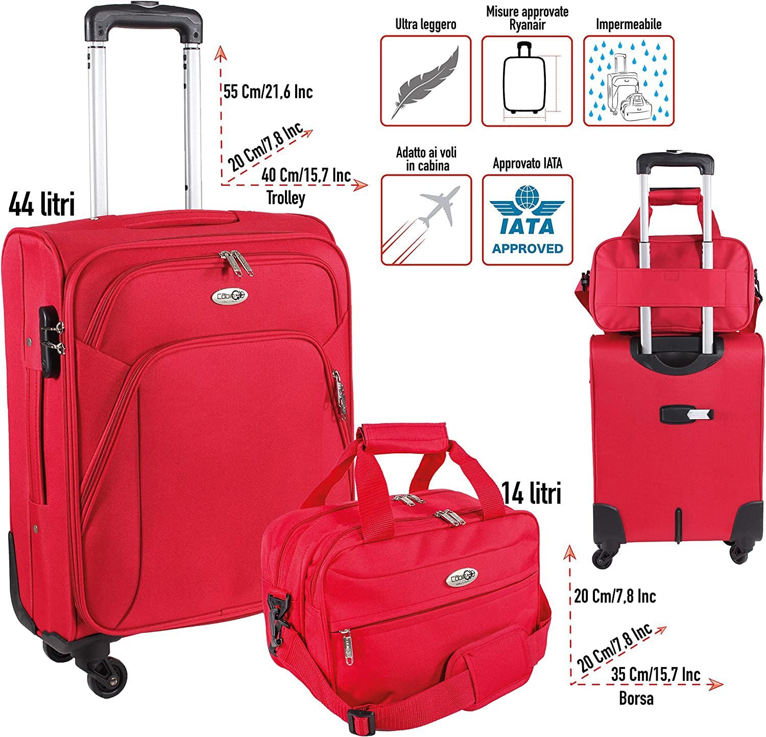 MX5550 TROLLEY VERDE SALVIA