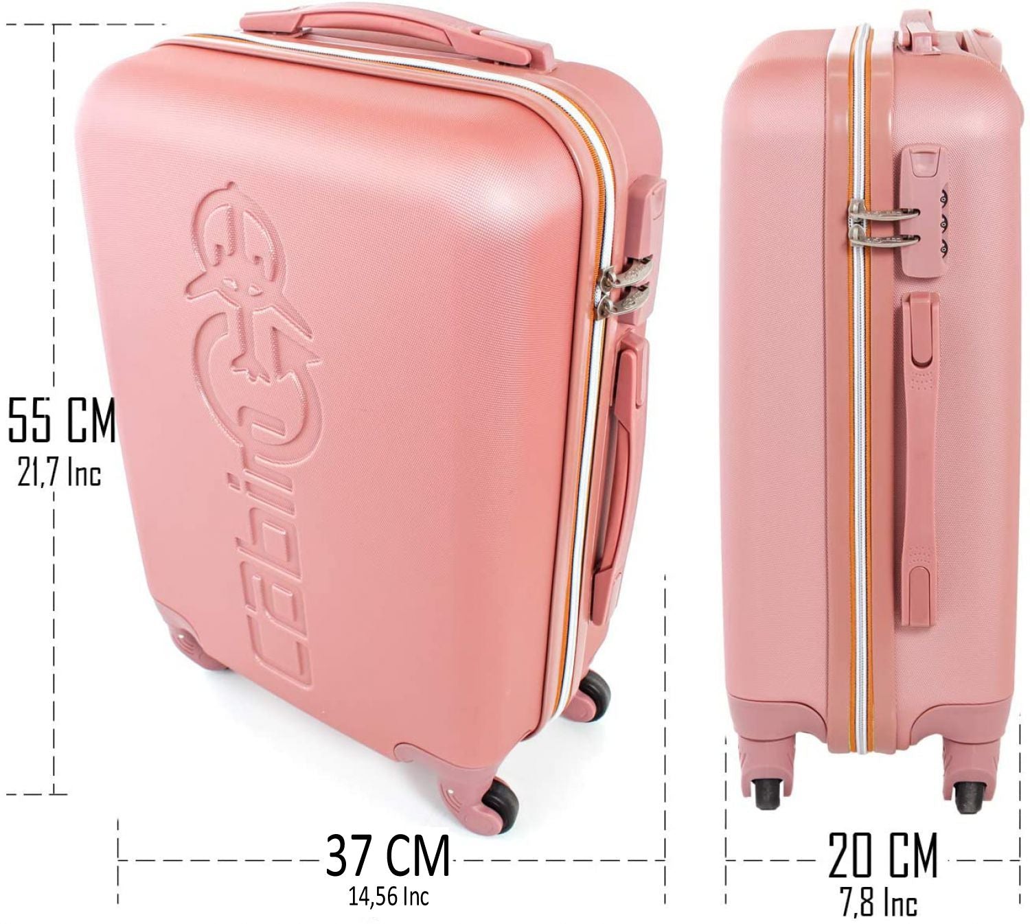 TROLLEY ABS 5585 ROSE GOLD