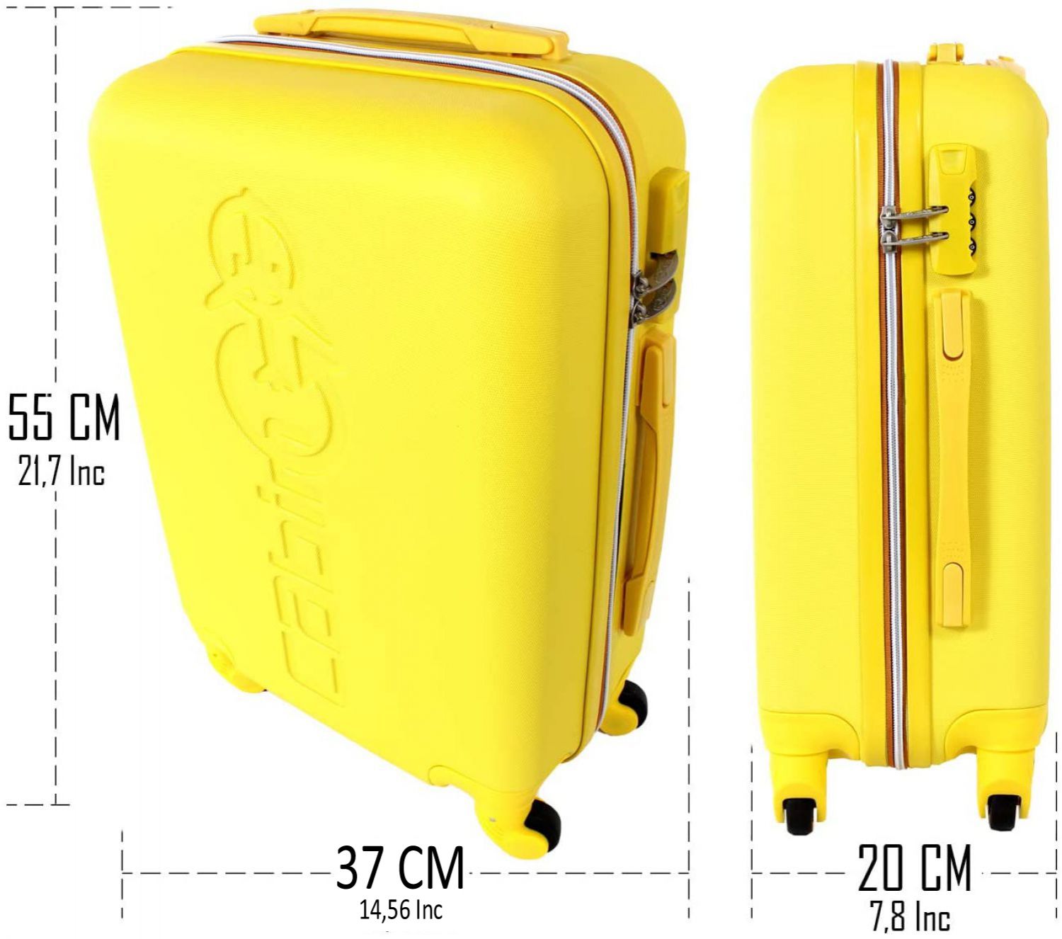 TROLLEY ABS 5585 GIALLO