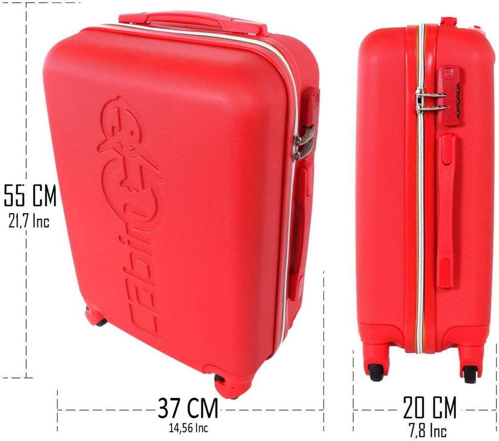 TROLLEY ABS 5585 ROSSO