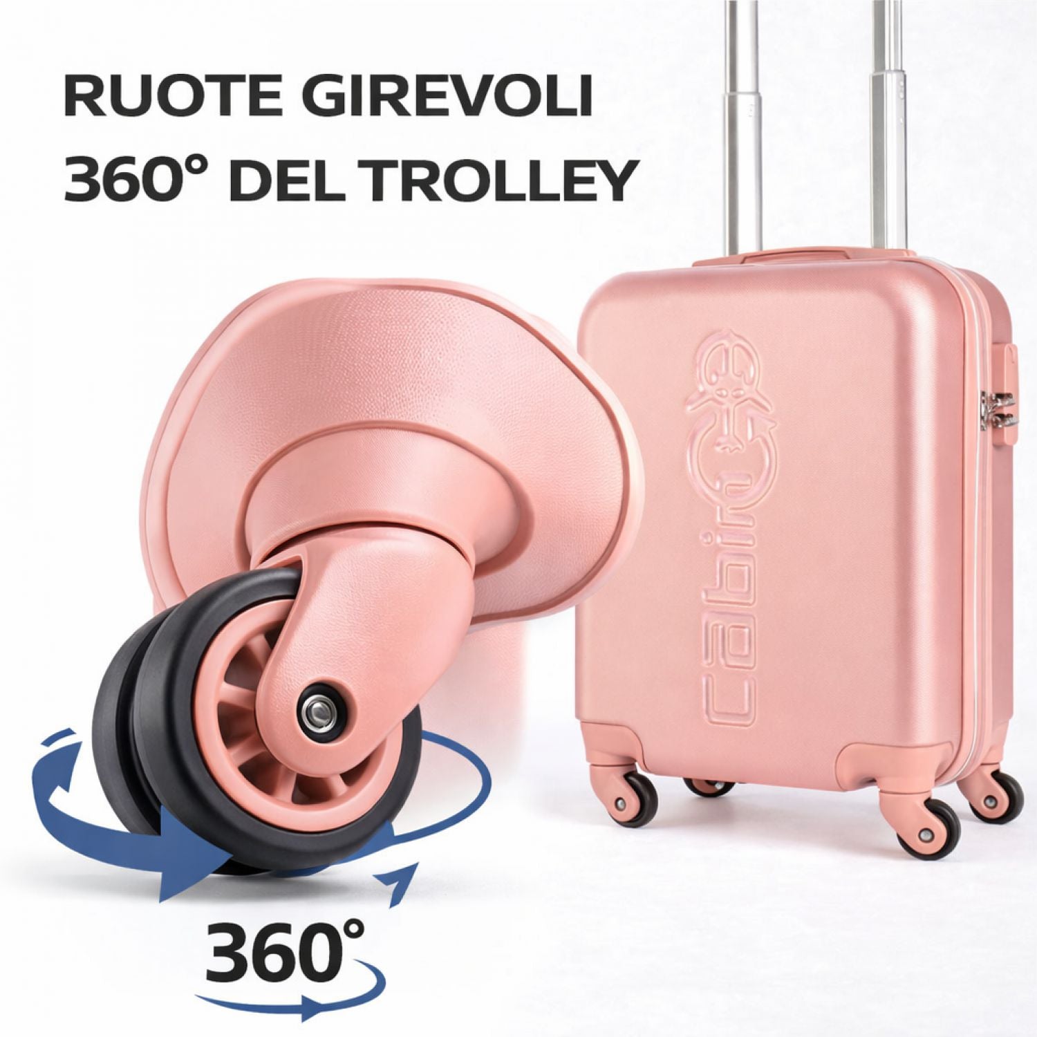 TROLLEY 5585 PICCOLO ROSE GOLD