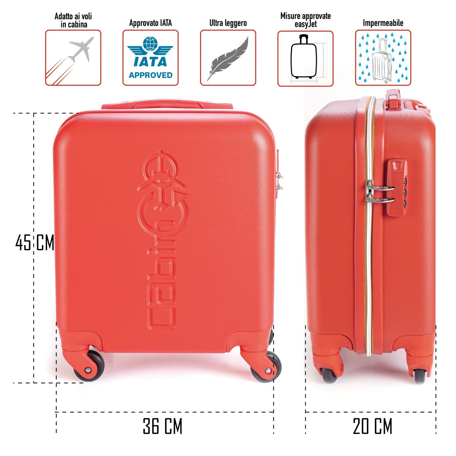 TROLLEY 5585 PICCOLO ROSSO