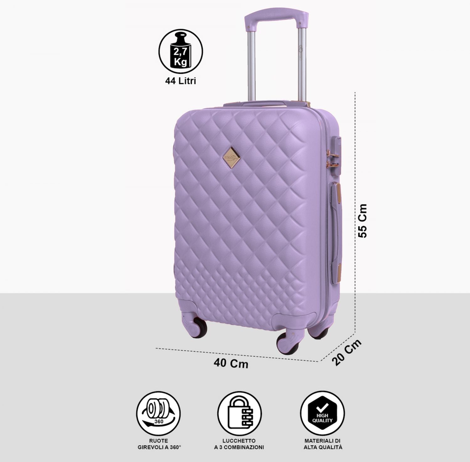 MX5590T SOLO TROLLEY LILLA