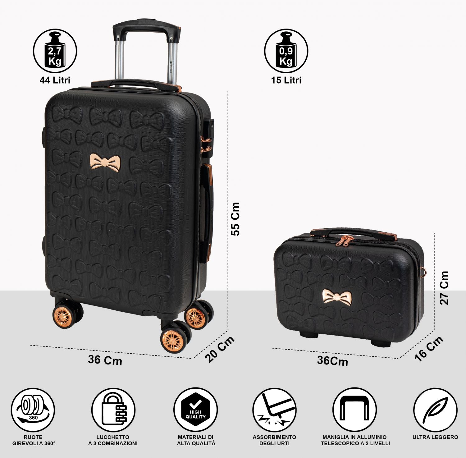 SET FIOCCO 5591 BLACK