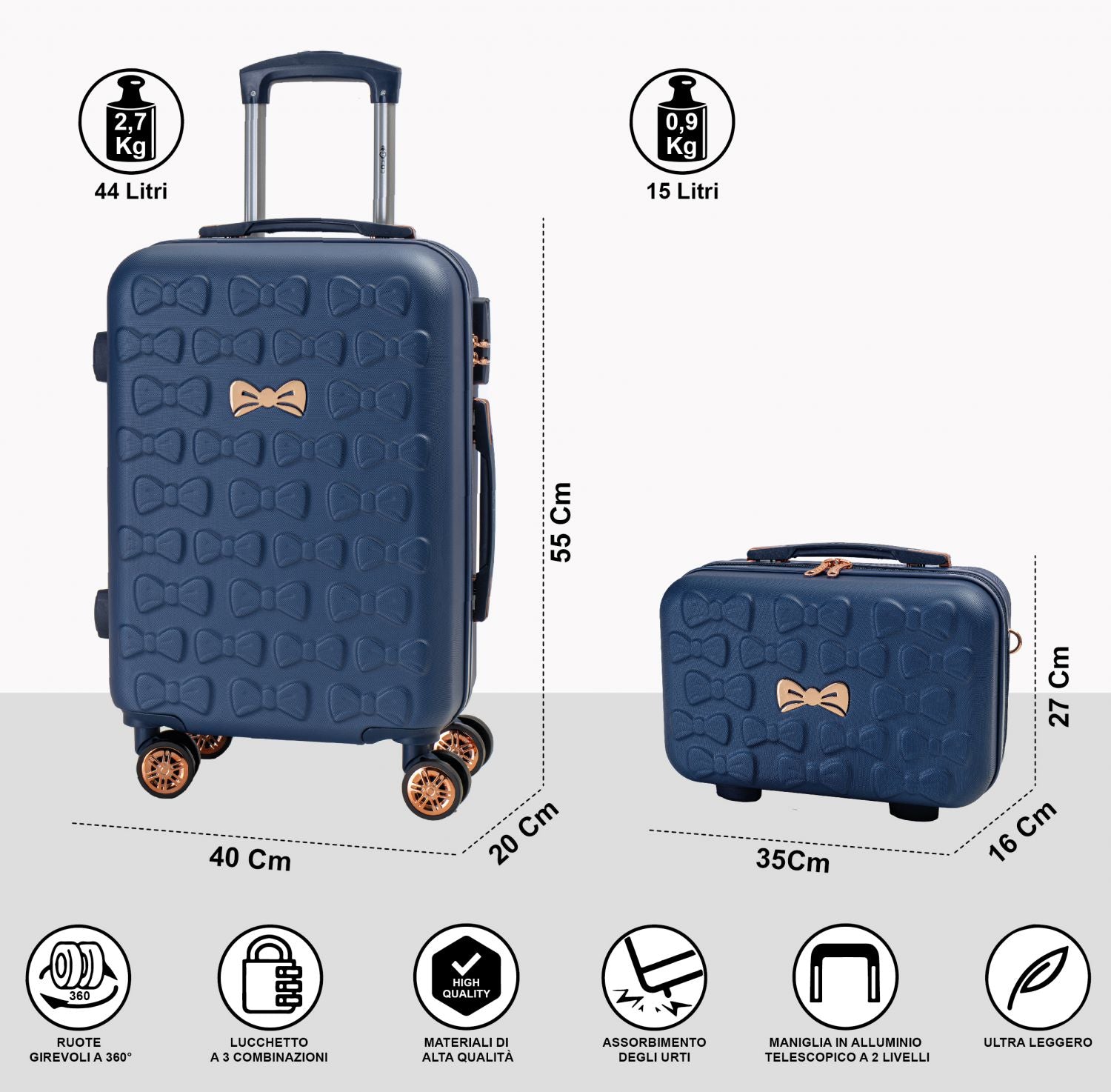 SET FIOCCO DARK 5591  BLUE
