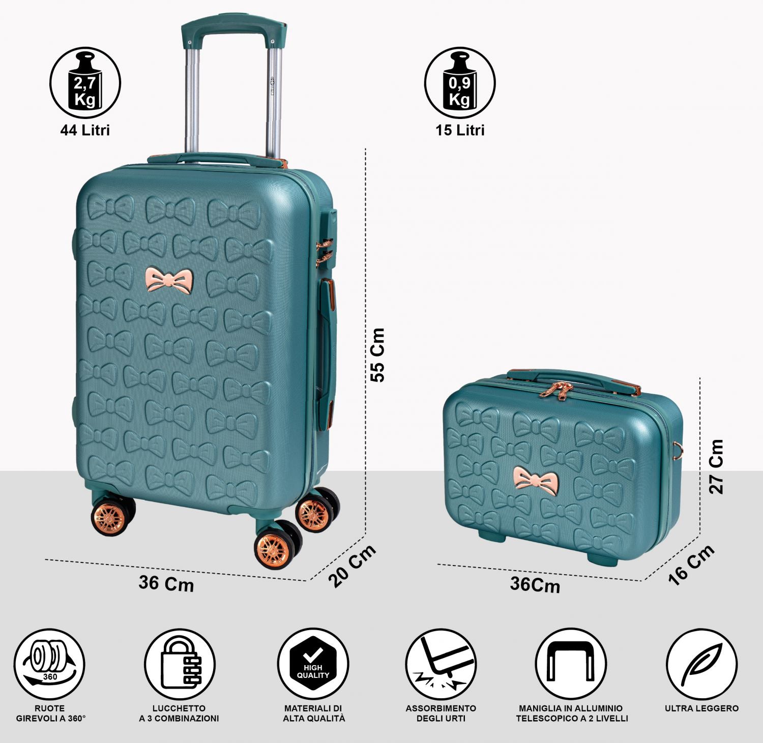 SET FIOCCO 5591 LIGHT GREEN