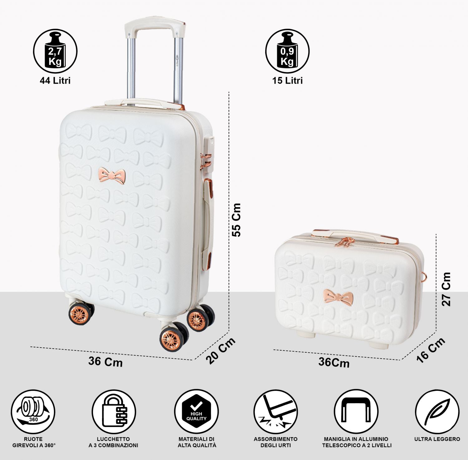 SET FIOCCO 5591 WHITE