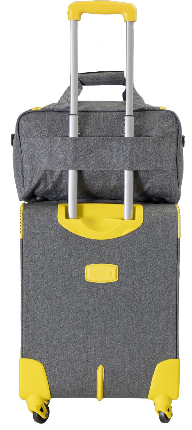 SET BENETTON GRIGIO/GIALLO