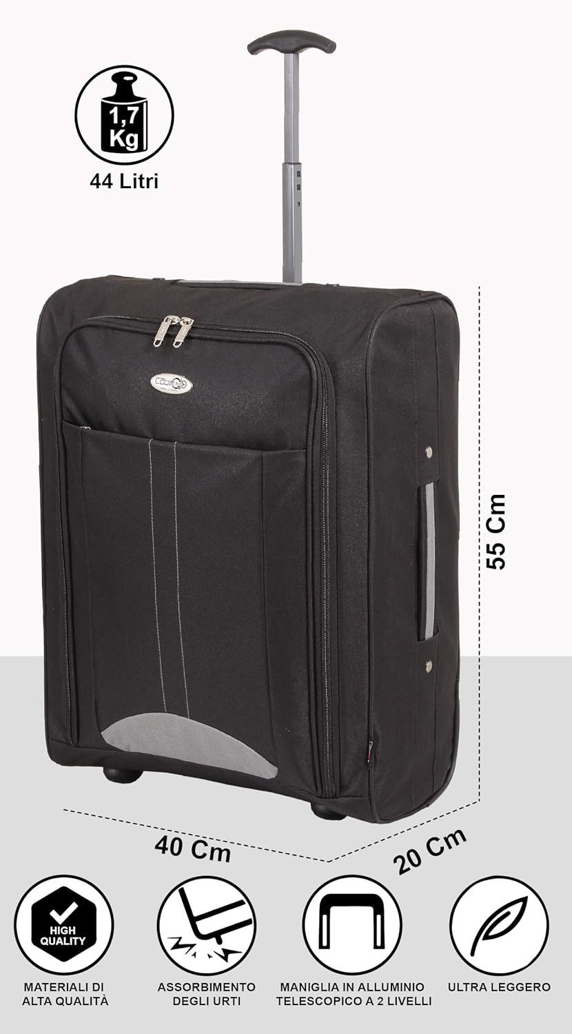 TROLLEY 5630 NERO-GRIGIO