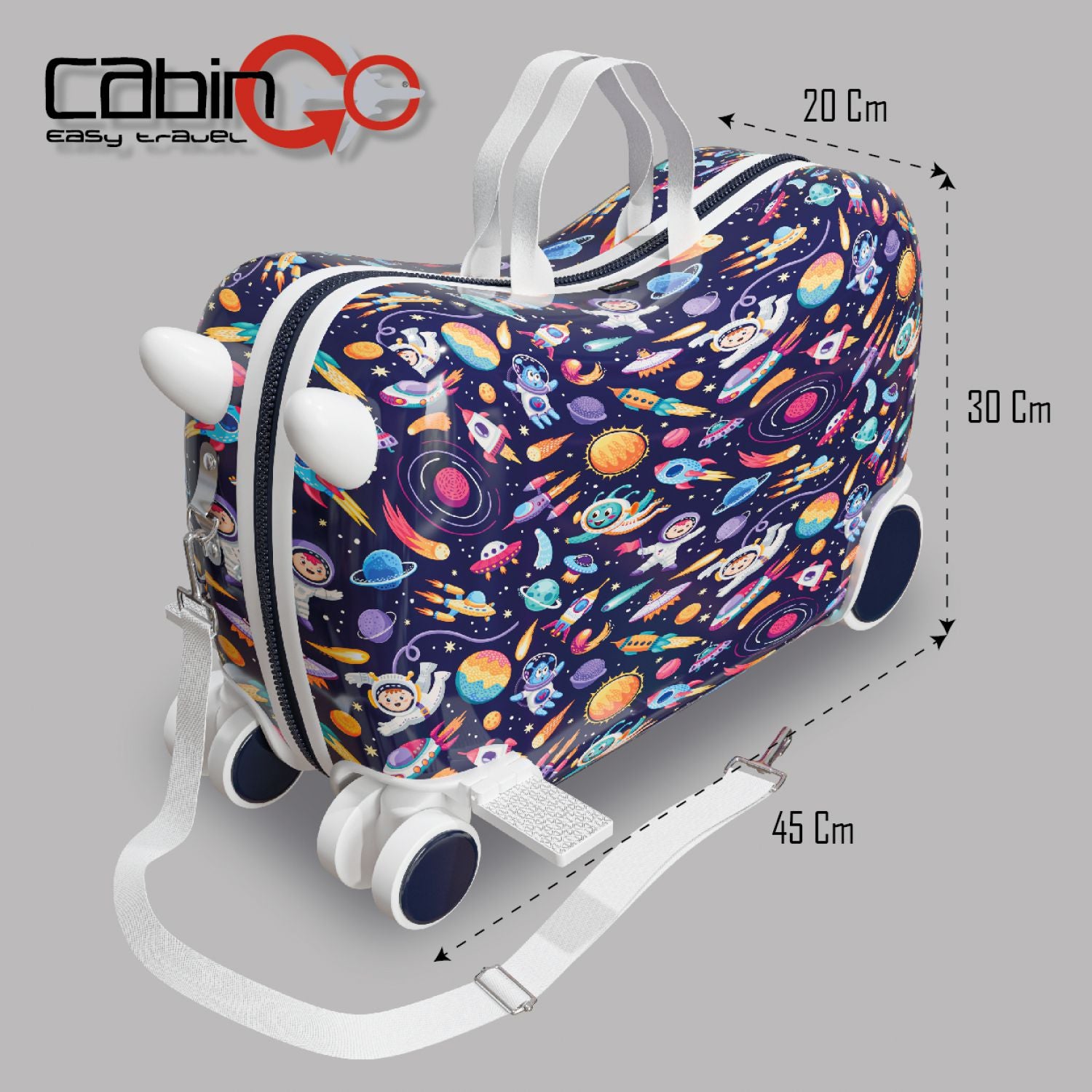 TROLLEY BIMBO ASTRONAUTA