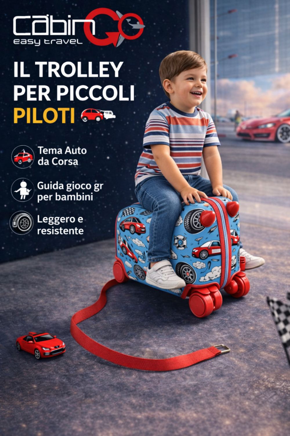 TROLLEY BIMBO AUTOMOBILE