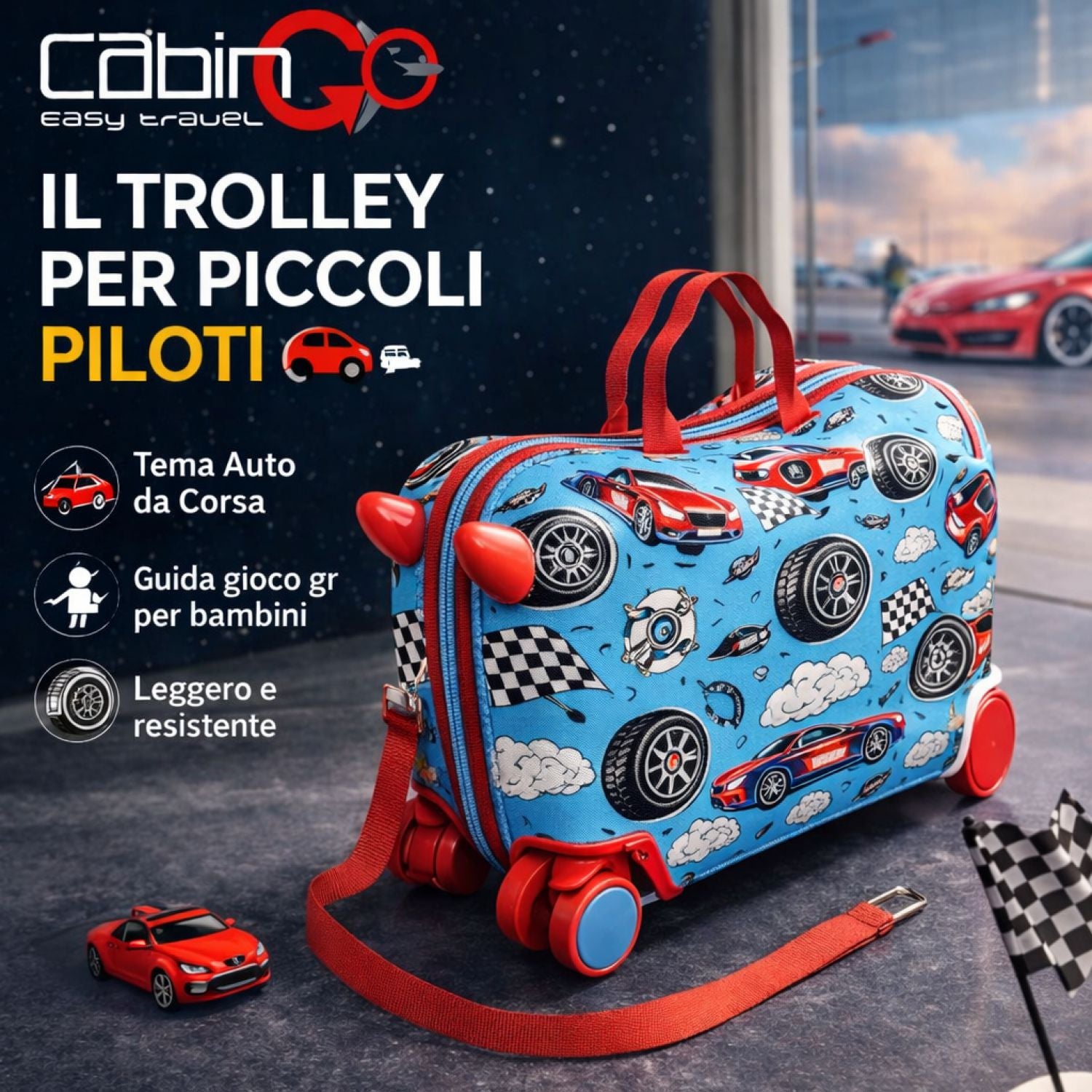 TROLLEY BIMBO AUTOMOBILE