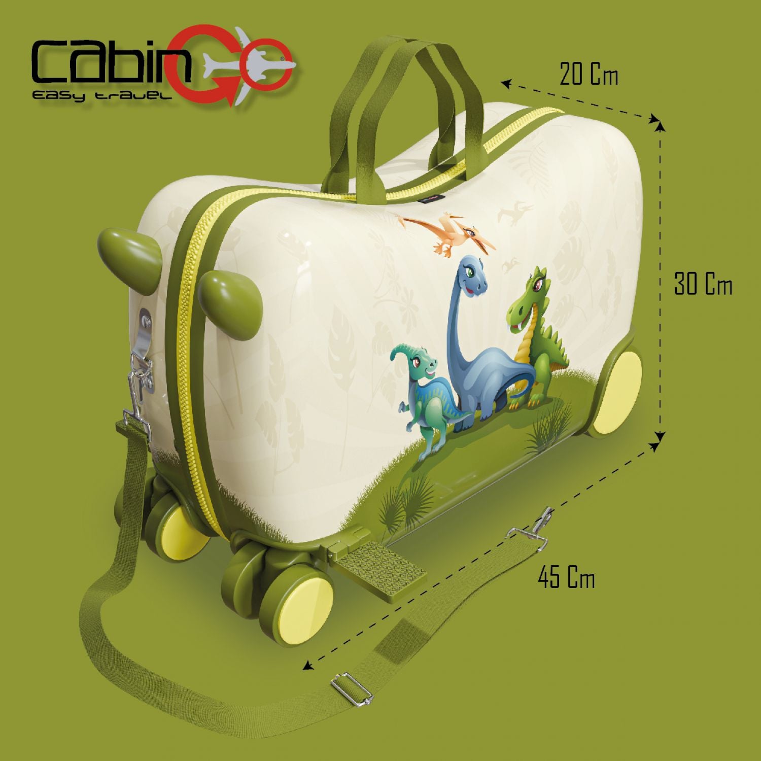 TROLLEY BIMBO DINOSAURO