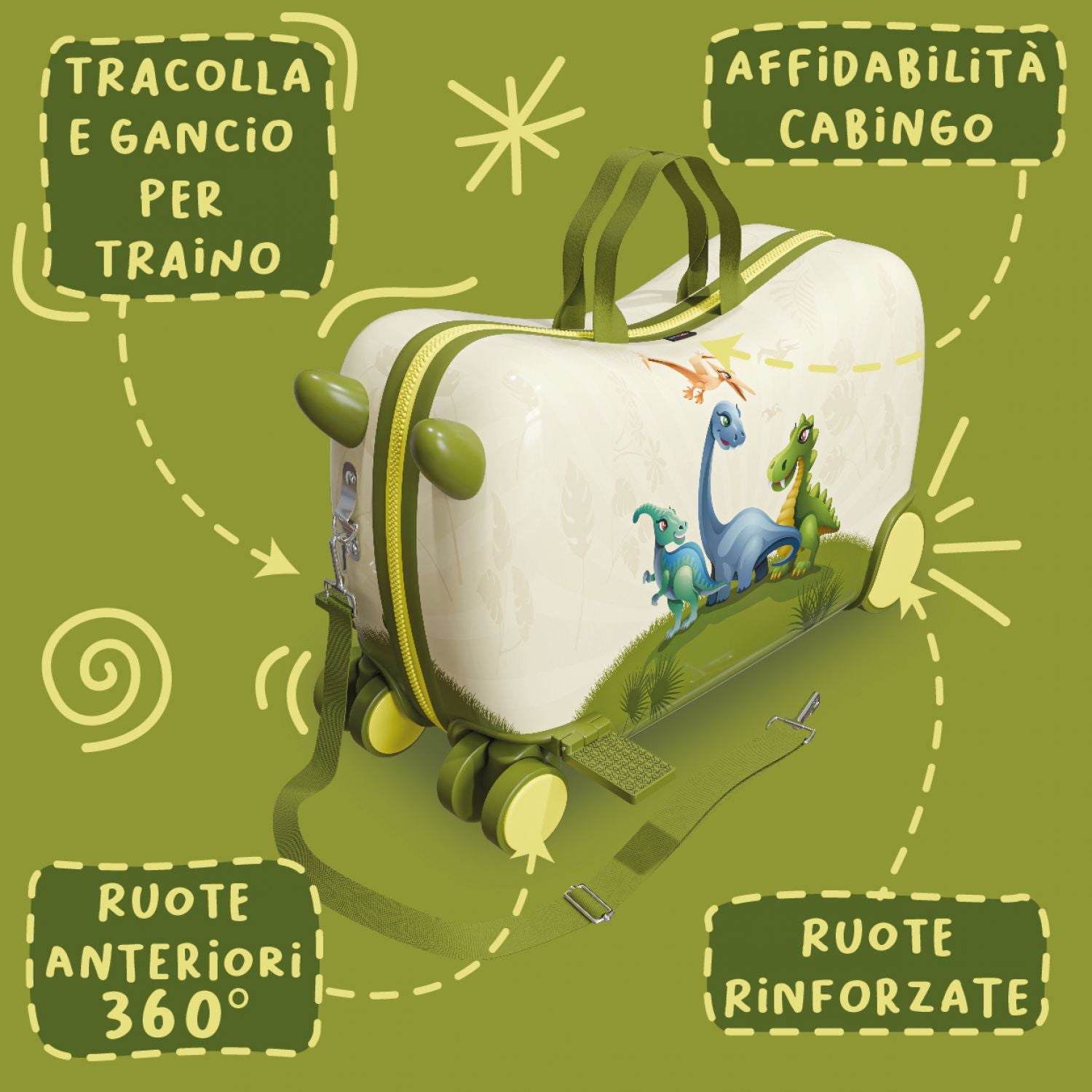 TROLLEY BIMBO DINOSAURO