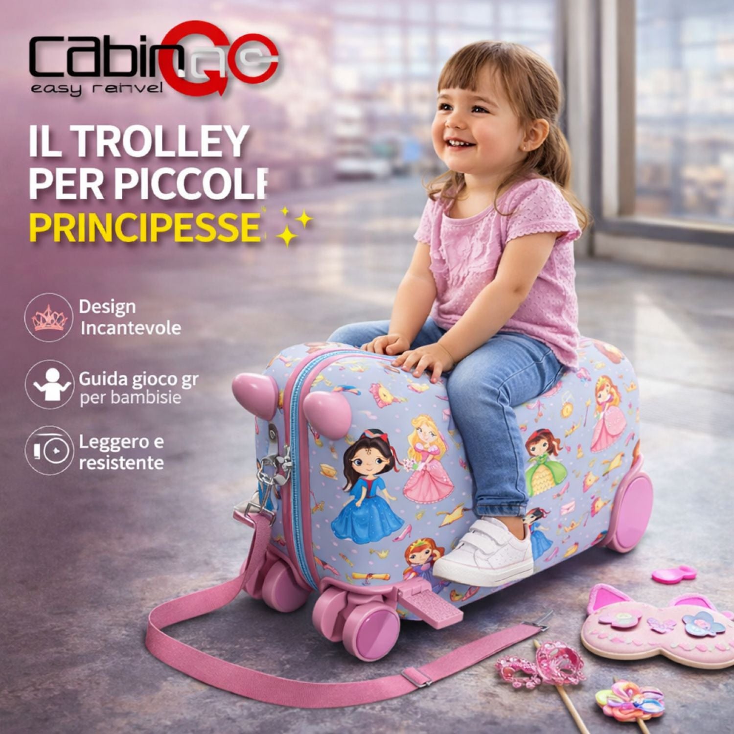 TROLLEY BIMBO PRINCIPESSE