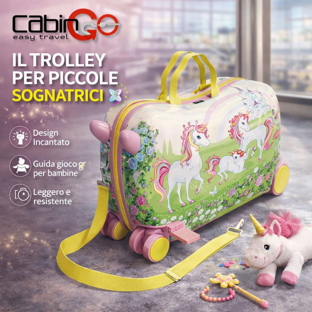 TROLLEY BIMBO UNICORNO